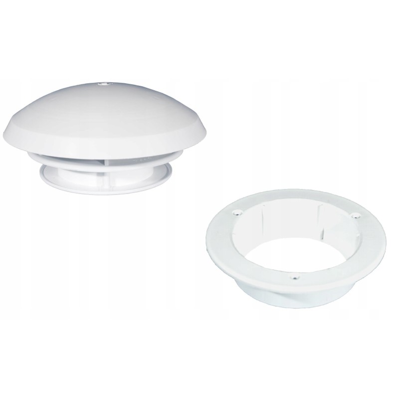 Mushroom vent, roof 110mm, for 80mm pipe