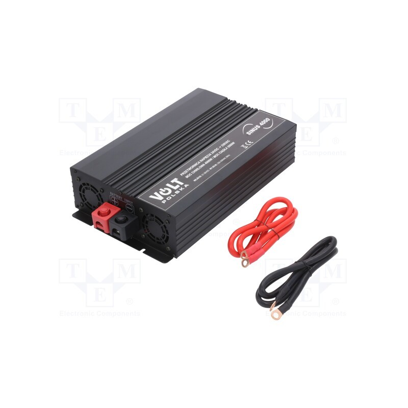 1 pcs x VOLT POLSKA - 3SIP400024 - Converter: DC/AC, 2000W, Uout: 230VAC, 21÷28VDC, Out: mains 230V