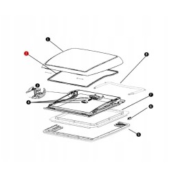 Dometic mini heki window seal