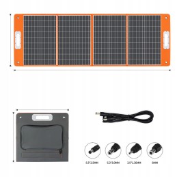 Solar panel battery usb dc charger camping