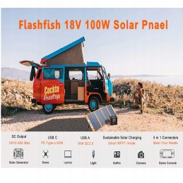 Solar panel battery usb dc charger tent for camping and traveling