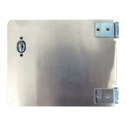 Waste information board, painted boards