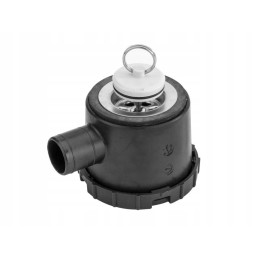 Drain siphon with water plug 39 mm, one-sided
