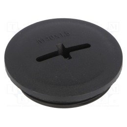 1 pcs x LAPP - 52006153 - Stopper, M40, 1.5, IP54, polyamide, black, SKINDICHT®, 8mm