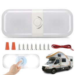 Camper van interior ceiling light
