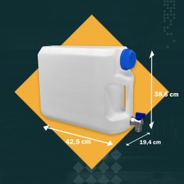 Water container 20l banka canister with tap hq