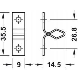 Latch lock roller cabinet drawer lock