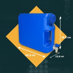 Water container 20l banka canister with tap hq