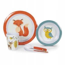 Tableware for children, 4 pcs, camper