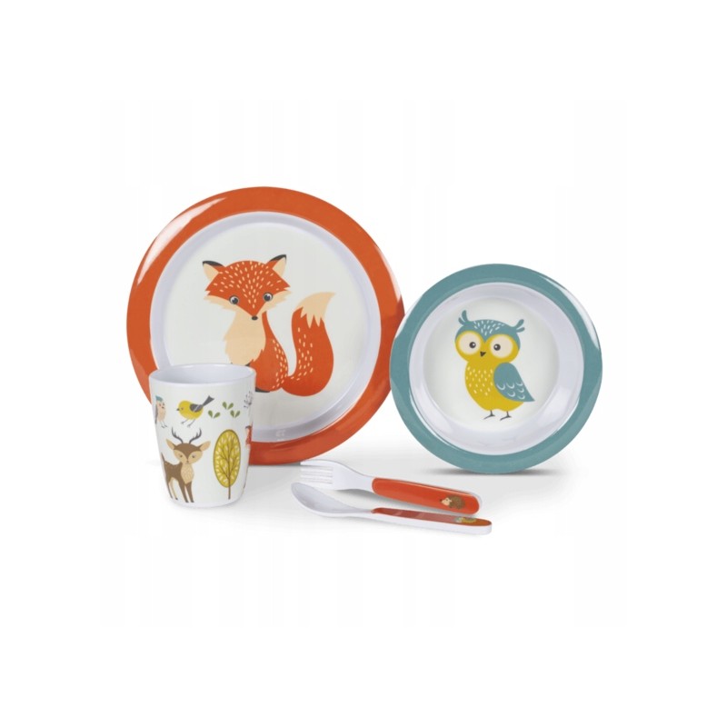 Tableware for children, 4 pcs, camper