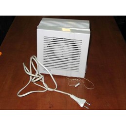 Double-sided exhaust fan 230V, unknown in the shaft