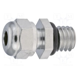 1 pcs x HUMMEL - 1.106.1000.55 - Cable gland, M10, 1.5, IP68, brass, HSK-MINI