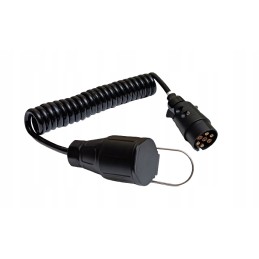 Adapter 7 13 adapter from 7 to 13 spiral cable 8 cores 1 8 m