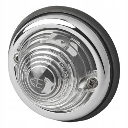 White round position lamp, 70mm, retro style