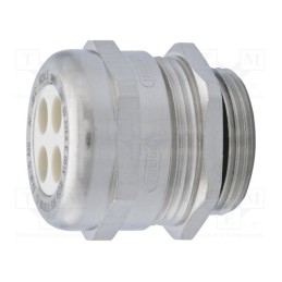1 pcs x HUMMEL - 1.687.1600.50 - Cable gland, multi-hole, M16, 1.5, IP68, brass, Holes no: 4, 1.4mm