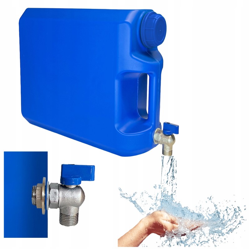 Banka canister water container with tap 20l