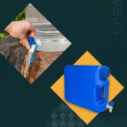 Banka canister water container with tap 20l
