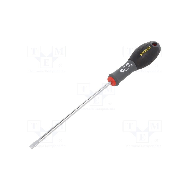 1 pcs x STANLEY - 0-65-483 - Screwdriver, slot, SL 5,5, FATMAX®, 150mm