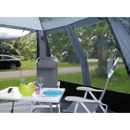 Vestibule tent for Hockenheim bus Eurotrail in WA