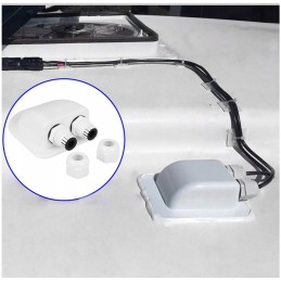 Camper roof solar panel adapter