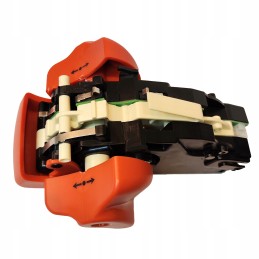 Travel controller, control head of the drawbar of a Linda forklift