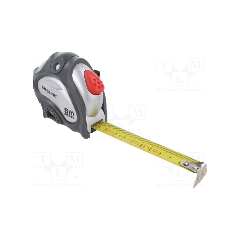 1 pcs x PROLINE - 20285 - Measuring tape, L: 5m, Width: 19mm, Class: II