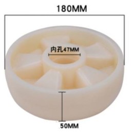 180x50 47x15 20 wheels polyamide pallet truck