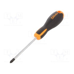1 pcs x BETA - 12091006 - Screwdriver, Pozidriv®, PZ2, EVOX, Blade length: 100mm