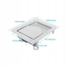 Entrance door lock for rv trailer