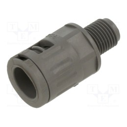 1 pcs x LAPP - 55501000 - Straight terminal connector, Thread: metric,outside, -40÷115°C