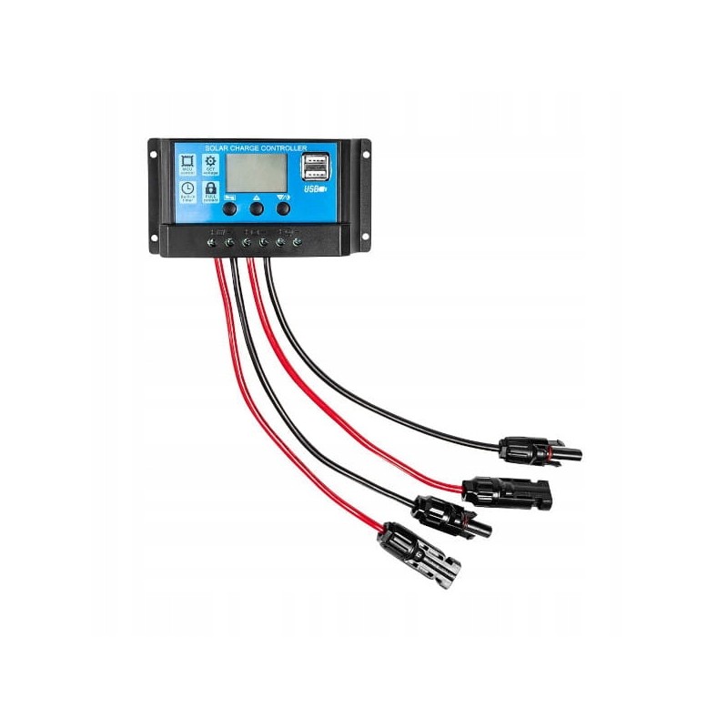 Solar panel controller 20a 12 24v 90 150 neo tools