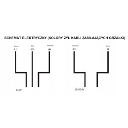 King electric water heater, 6l