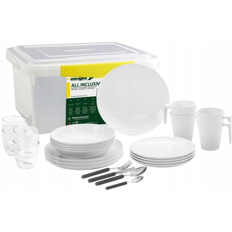 All inclusive spherica brunner dinner set