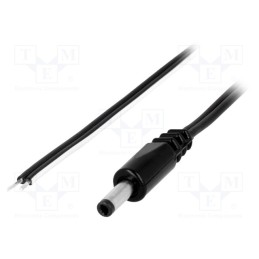 1 pcs x BQ CABLE - DC.CAB.1000.0300 - Cable, 2x0.5mm2, wires,DC 4,0/1,7 plug, straight,Sony, black, 3m