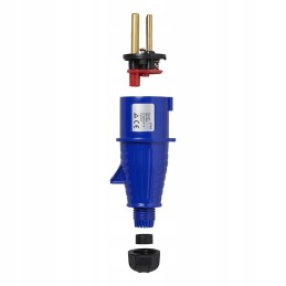 Cee male plug 16a 230v yacht camper