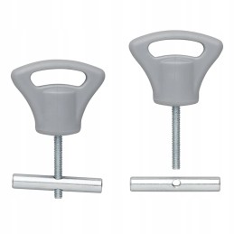 Awning stop lock 5-6mm in pp rail