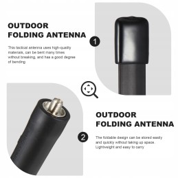 Dual band antenna, two-way walkie talkie antenna