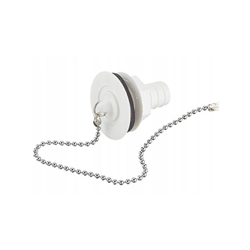 Drain for the washbasin in the trailer 3 4 straight, white