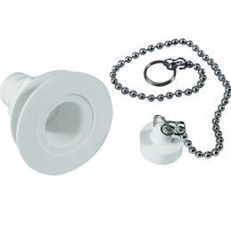 Drain for the washbasin in the trailer 3 4 straight, white