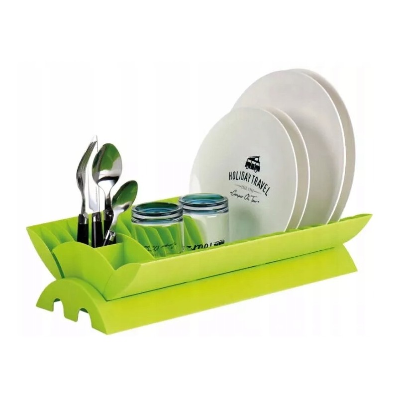 Camp4 green dish drainer