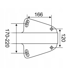 Alko overrun brake, overrun device 251s v 2700kg