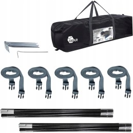 Vestibule tent roofing for a camper van 3 2 m