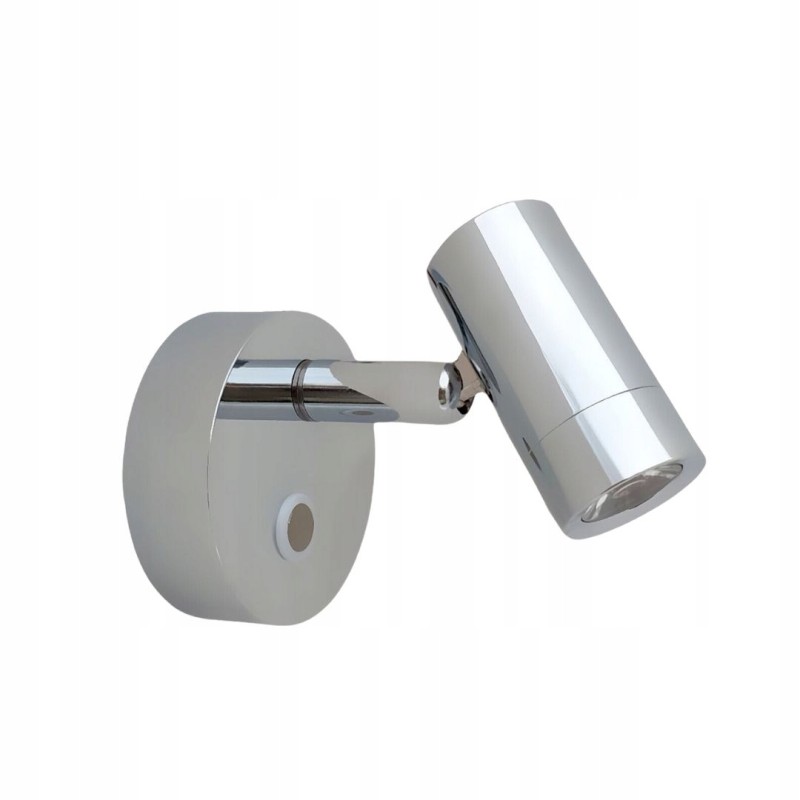 LED wall lamp 12v 24v for indoor reading camper trailer chrome