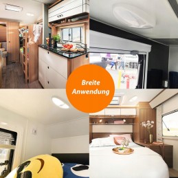 LED ceiling lamp 12v camper camping on off