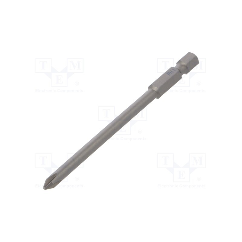 1 pcs x WIHA - 4126 - Screwdriver bit, Phillips, PH1, Overall len: 90mm, PROFESSIONAL