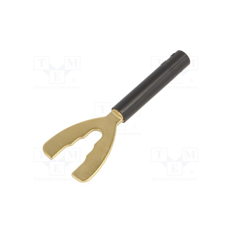 1 pcs x STu00c4UBLI - 23.5065-21 - Plug, fork terminals, banana 4mm socket,fork terminal, 32A
