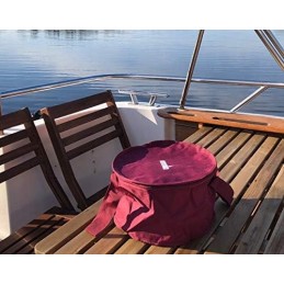 Large capacity purple omnia oven portable bag