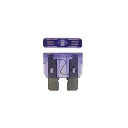 1 pcs : BK/ATC-3 - Automotive Fuses 3A 32Vdc 1kA IR Violet
