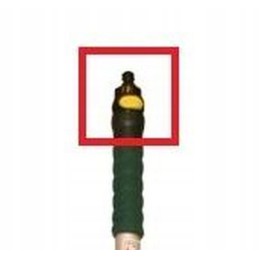 A holder for a brush for washing a camper and a Haba trailer