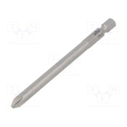 1 pcs x WIHA - 4009 - Screwdriver bit, Phillips, PH2, Overall len: 90mm, PROFESSIONAL